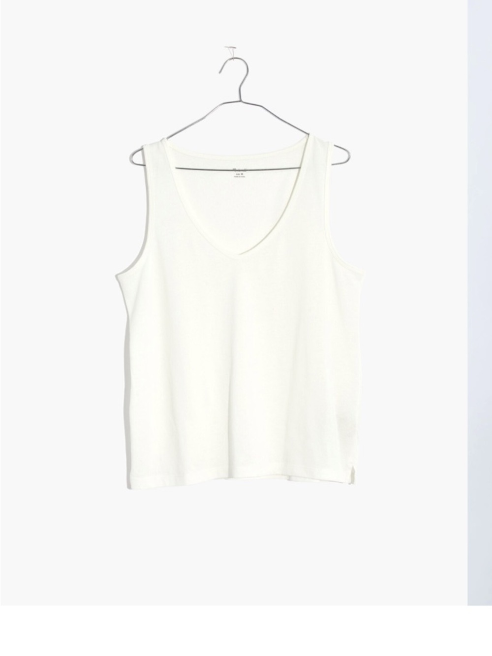 Madewell Tomboy V-Neck Tank Top